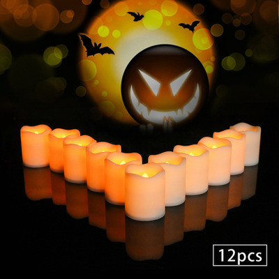 Matti's Warm White Flashing Tea Lights With Remote Control For Party Decoration led candle