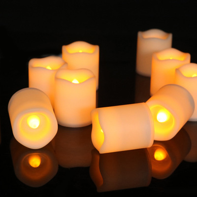 Matti's Warm White Flashing Tea Lights With Remote Control For Party Decoration led candle