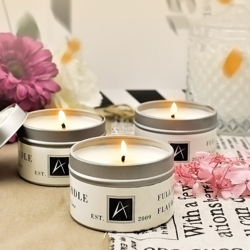 Custom crystal  scented candles private label