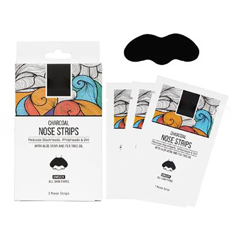 Bamboo Charcoal Deep Cleansing Nose Strips Blackhead Removal Peel Off Mask Plants Pore Nose Patch Strips For Blackhead