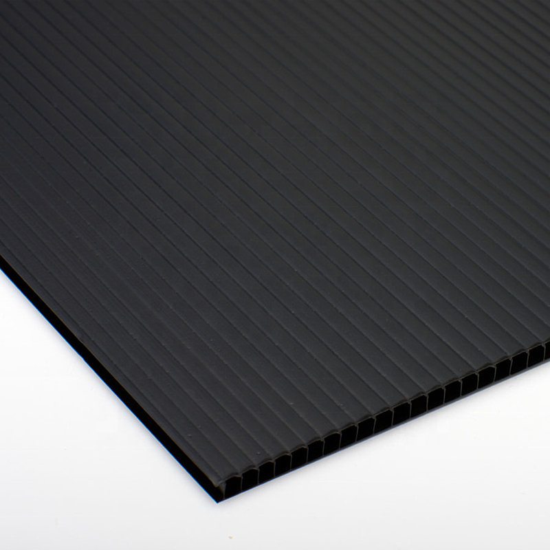 Corrugated plastic floor protection fluted hollow sheet honeycomb panel PP corrugated 48x96 corflute sheets for floor covering