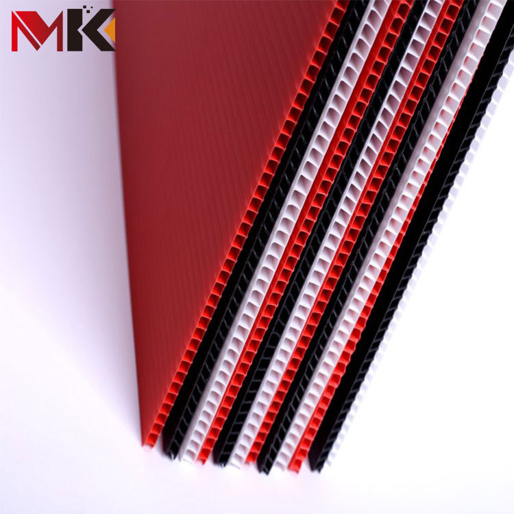 Recycled 4mm Fire Retardant Polypropylene Correx Floor Protection Temporary Plastic Floor Protection Sheet