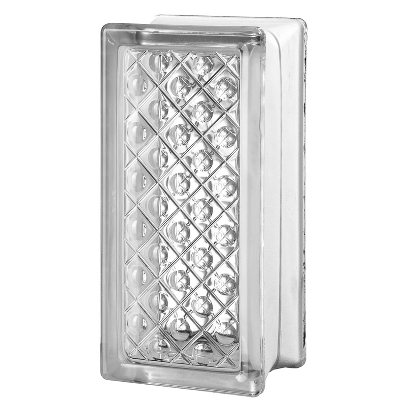 China hotel home decoration solid crystal glass wall brick price