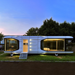 Customized Vacation Space Capsule Large A Frame House Prefabricated Cabin