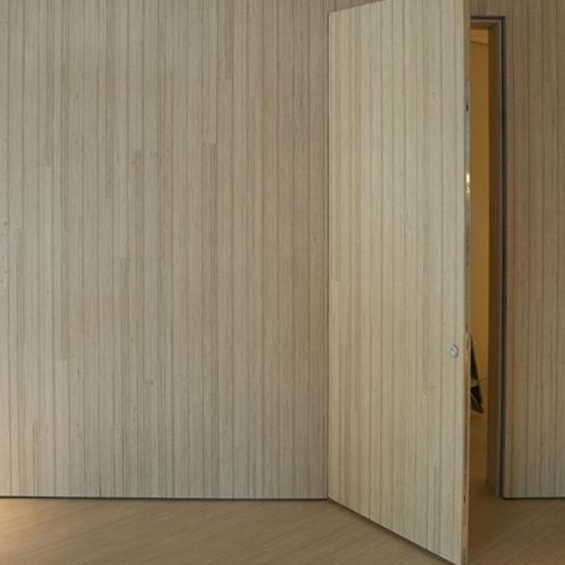 Interior hidden wall flush frameless invisible door with hidden hinge