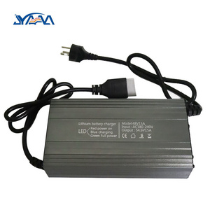 Custom 12v 24v 48v 60v 72v 96v 2a-35a LiFePO4/li-ion fast automatic battery charger for e bike ebike car solar ev scooter