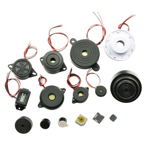 Sample free 1.5v 3V 5V 6V 9V 24V small audio loud alarm 12vdc Internal Driven 12V Electric Piezo Buzzer