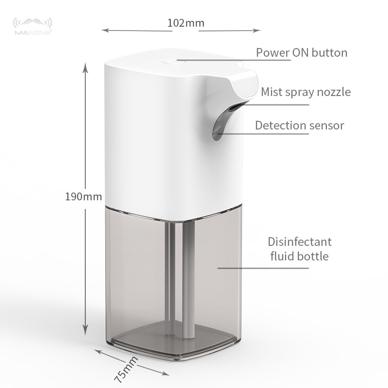 Touchless Automatic Alcohol Hand Sanitizer Dispenser,Infrared Induction Stand Alcohol Spray Dispenser with sensor