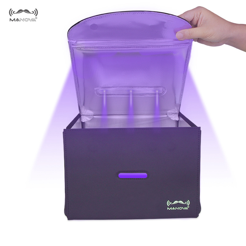 foldable portable sterilizer bag uv light box portable foldable sanitizer uv disinfection large box