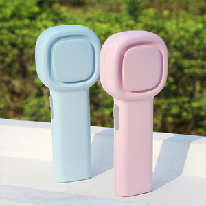 2022 New Arrival personalized Portable outdoor Usb Air Cooling leafless Fan handy Bladeless Handheld Fan with power bank