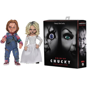 Child's play  back into the soul of chucky Fanny double suit of chucky  doll  just chihuahua action figure for neca model toys