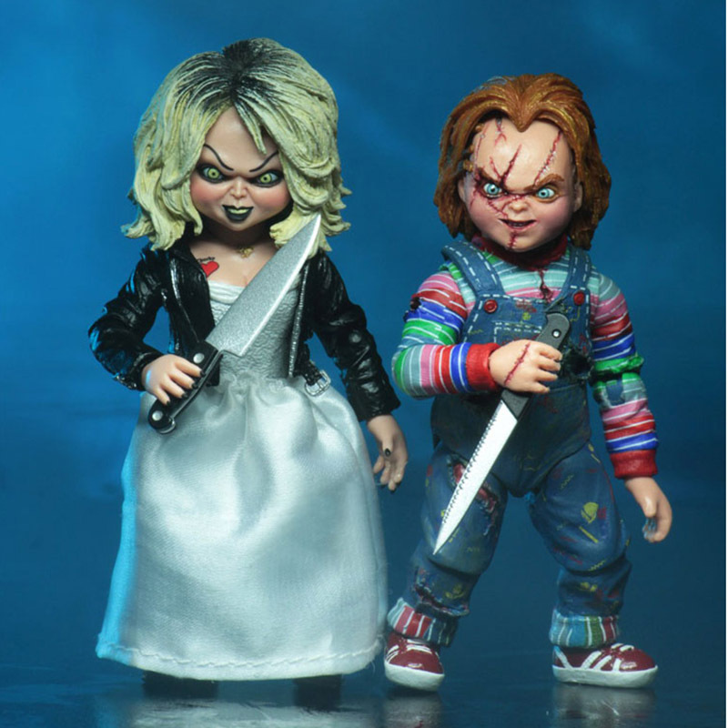 Child's play  back into the soul of chucky Fanny double suit of chucky  doll  just chihuahua action figure for neca model toys