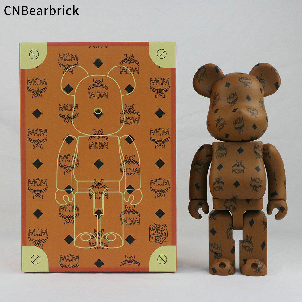 High-quality new ABS Bearbrick MCMs Building Block Bear Trend toys Action Figure Home decor