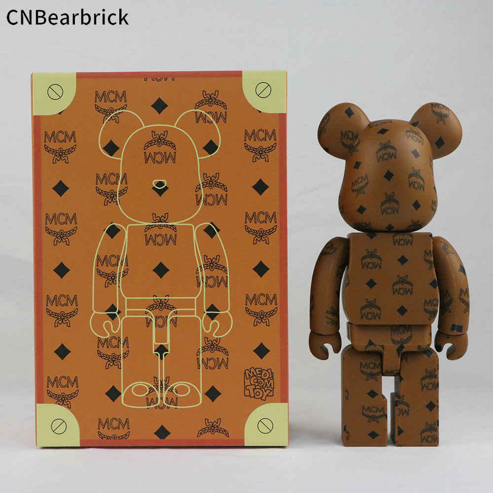 High-quality new ABS Bearbrick MCMs Building Block Bear Trend toys Action Figure Home decor