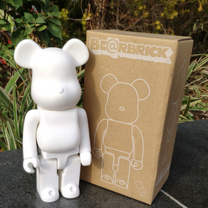 Cheaper Toys 400% Soft Vinyl Bear Models DIY Action Figures White Black 28CM Vinyl Bearbrick