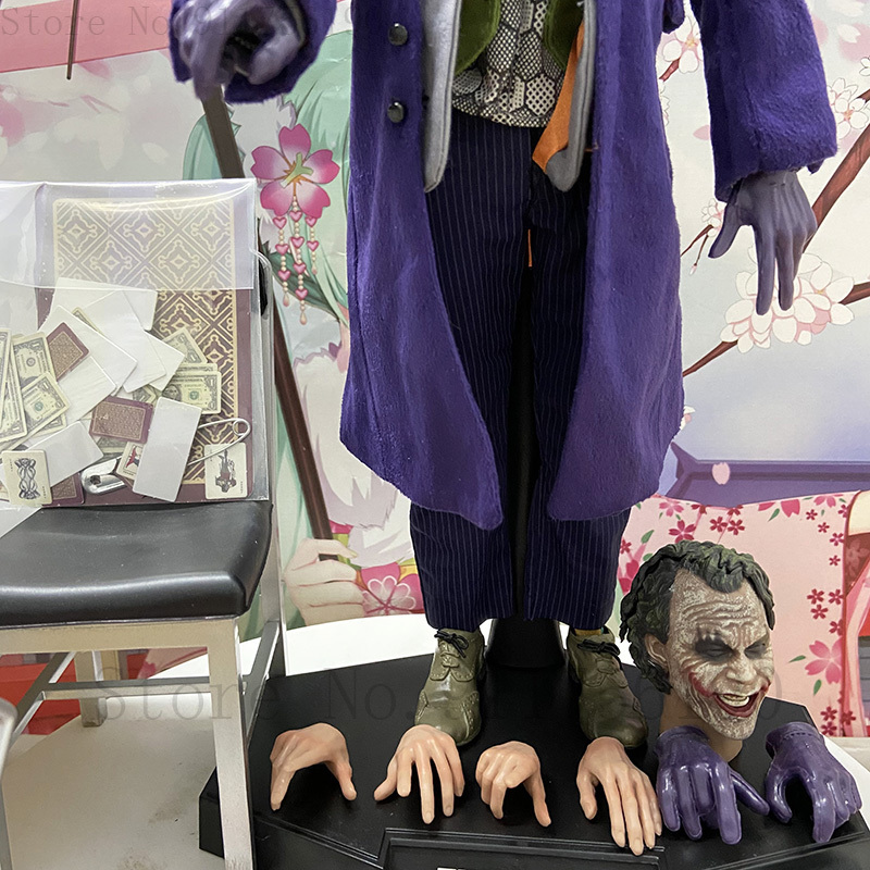 HC Toys Joker 1/6  HC Hot Toys Joker Figure The Comedian The Dark Knight Action Figure Toys Articulated Doll Gift 30cm