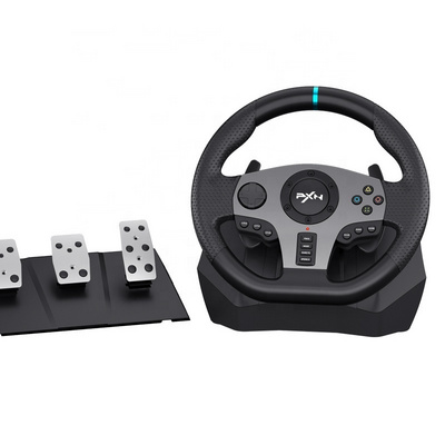 High Quality PXN-V9 Racing Game Steering Wheel Compatible With Various Large Racing Games For PC/P3/P4/XB One Game Wheel Joypad