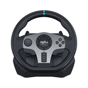 New Arrival PXN V9 Game Wheel Steering With Pedal & Clutch 900 Degree Racing Wheel for PC P3 P4 XB Switch Joystick Controller