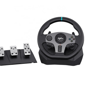 New PXN-V9 Gaming Racing Steering Wheel 900 Degree Steering Wheel With Pedal And Gear Stick Joystick For P3/P4/XB One Switch