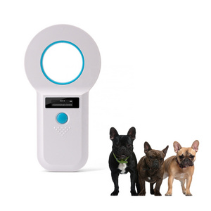 134.2khz/125khz Pets Chips RFID Animal ID Tag Dog Cat Lettore Microchip Portable Scanner RFID Pet Chip Microchip Reader