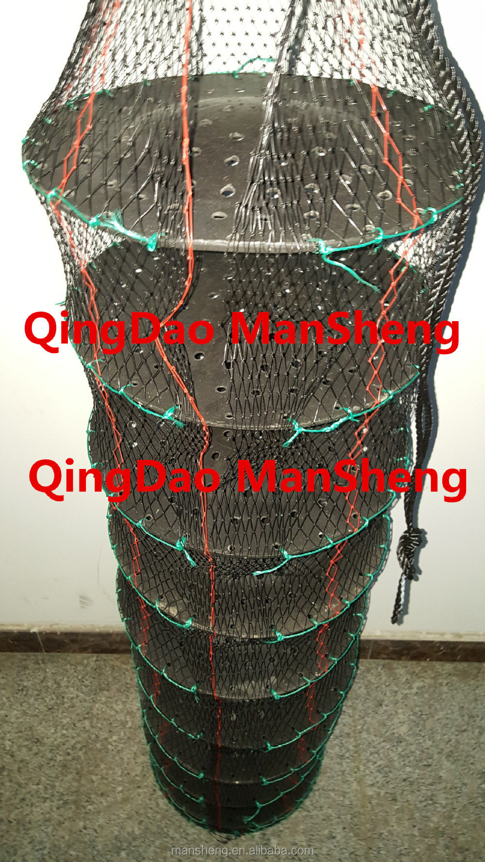 scallop farming cage /plastic plate scallop farming lantern nets