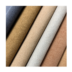 Custom Imitation Nubuck 0.8 mm Suede Microfiber Faux PVC Synthetic Faux Leather for Gloves Shoes Car Bags Gloves