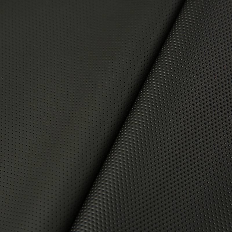 Microfiber Synthetic Punching Action Leather for Automotive Interior Eco Friendly High Quality Faux Leather for Car seat Covers