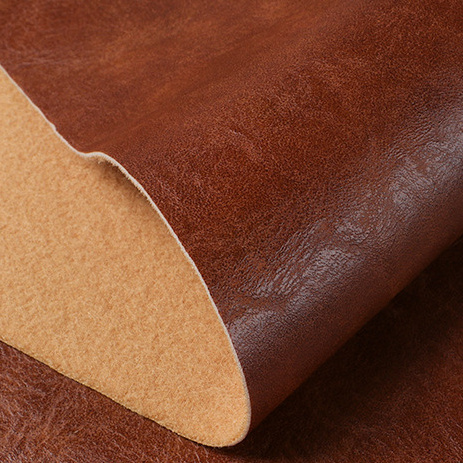 Nubuck Crazy Horse Embossed Faux PVC Synthetic Leather for Sofa Furniture Car Seat Home Textile Decorative Chair Bags