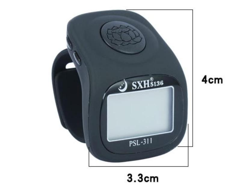 High Quality tasbeeh clicker, electronic digital tasbeeh counter pressed by hand with  units counting capacity