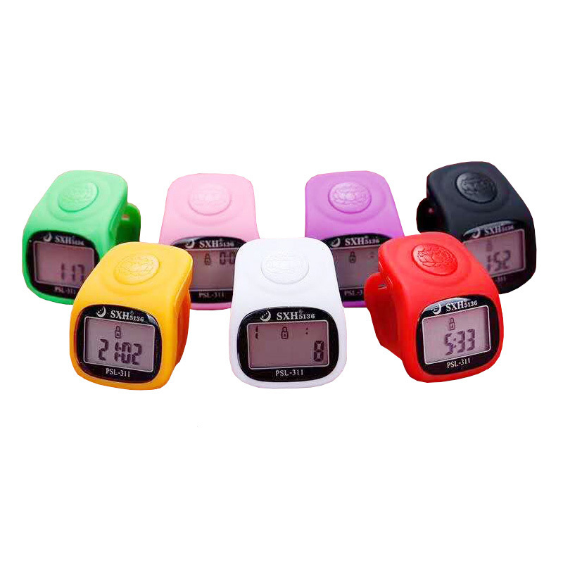 High Quality tasbeeh clicker, electronic digital tasbeeh counter pressed by hand with  units counting capacity