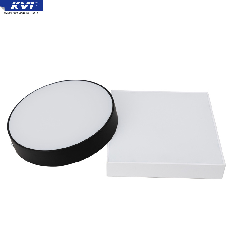 High Brightness Modern Indoor Down lighting Frameless panel lights led ceiling Led Round Square Panel Light