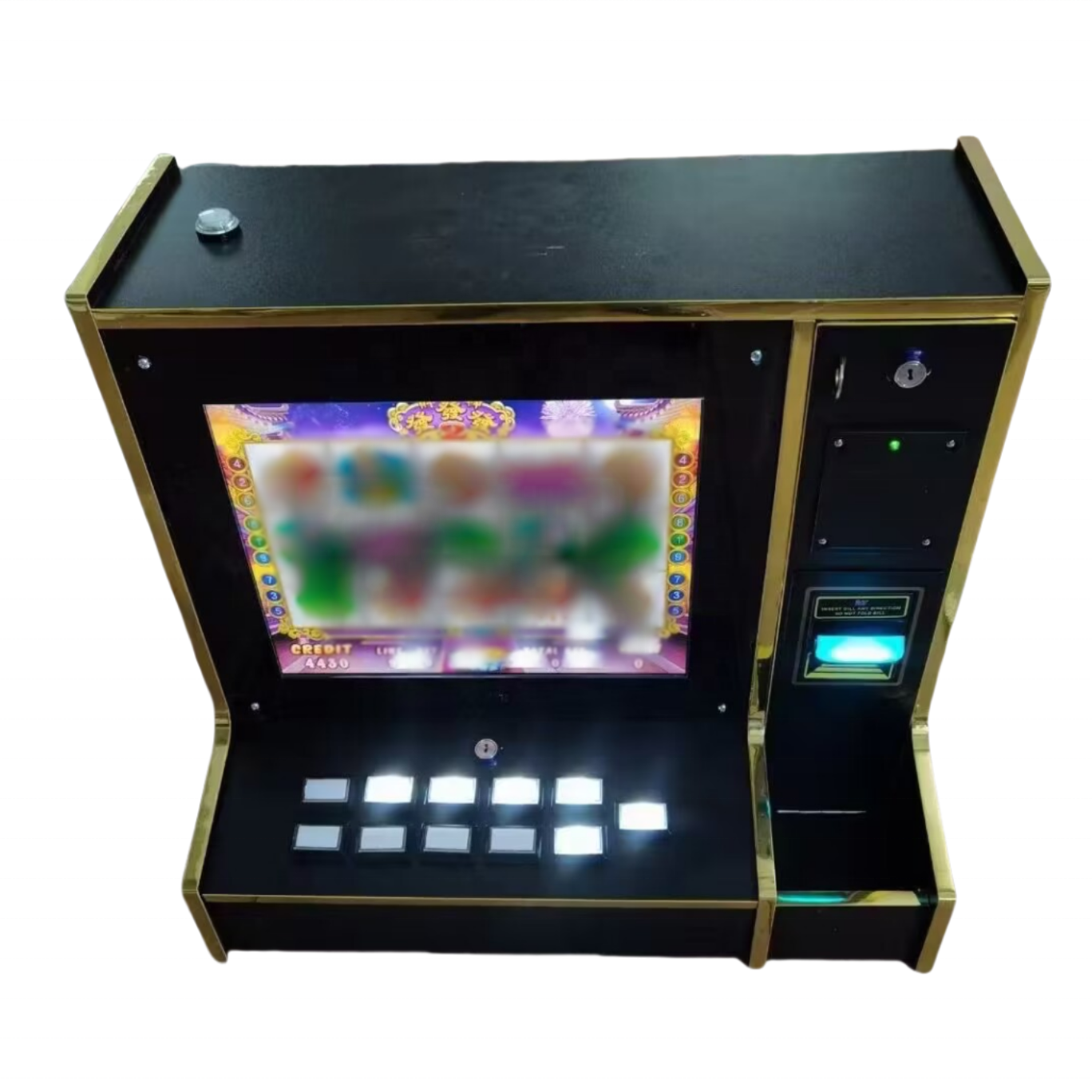 black mini  wooden cabinet life of luxury cabinet pot o gold cabinet for life of luxury and pot o gold game machine