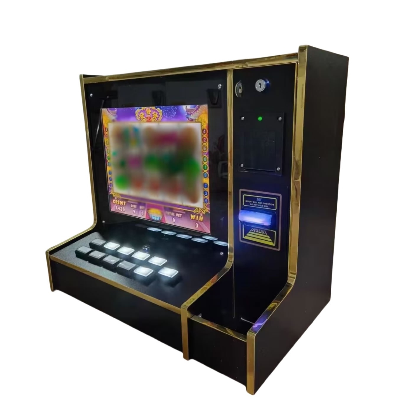 black mini  wooden cabinet life of luxury cabinet pot o gold cabinet for life of luxury and pot o gold game machine