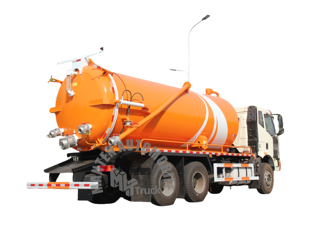 high quality and low price truck 6*4 faw left or right hand drive type truck Vacuum Septic Cleaning Fecal Sewage Suction Truck