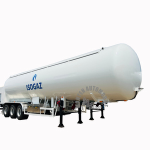 60 cbm 3axles  LPG tank semi trailer gas oil fuel transport delivery tank trailer