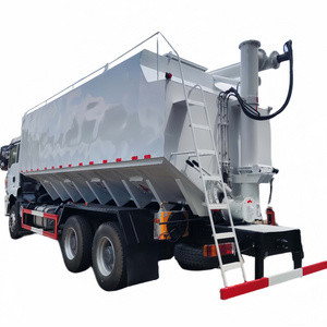 Shacman FOTON 6 Wheels 6X4 Bulk Feed Tank Truck 30cbm 25ton 22m3 Auger Feed Delivery Vehicles