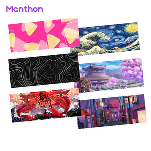 Cheap Price 31.5 x 11.8inch/80cm*30cm Graphic Print Rubber Mousepad Desk Mat Sublimation Anime Gaming Mouse Pad