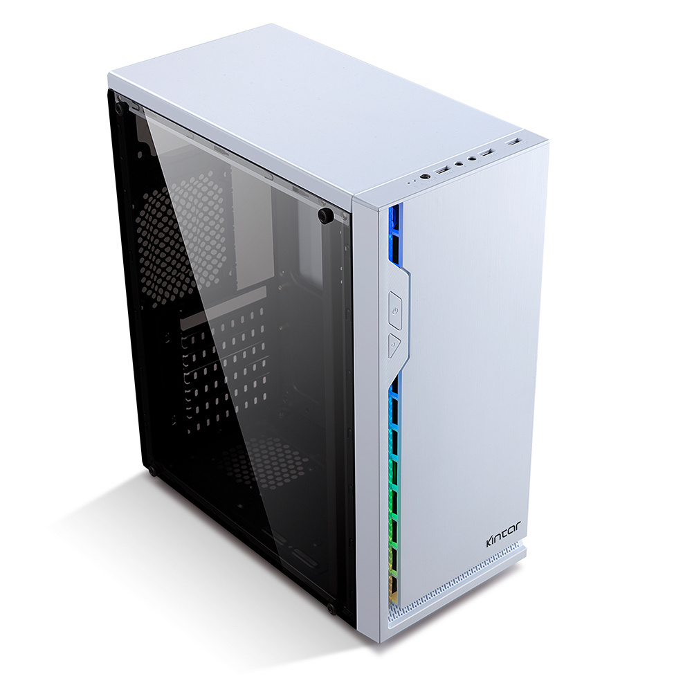 Good Quality ATX MATX ITX Computer Case&Tower CPU Cabinet With Tempered Glass Computer Gaming Case Casing Office Desktop Case