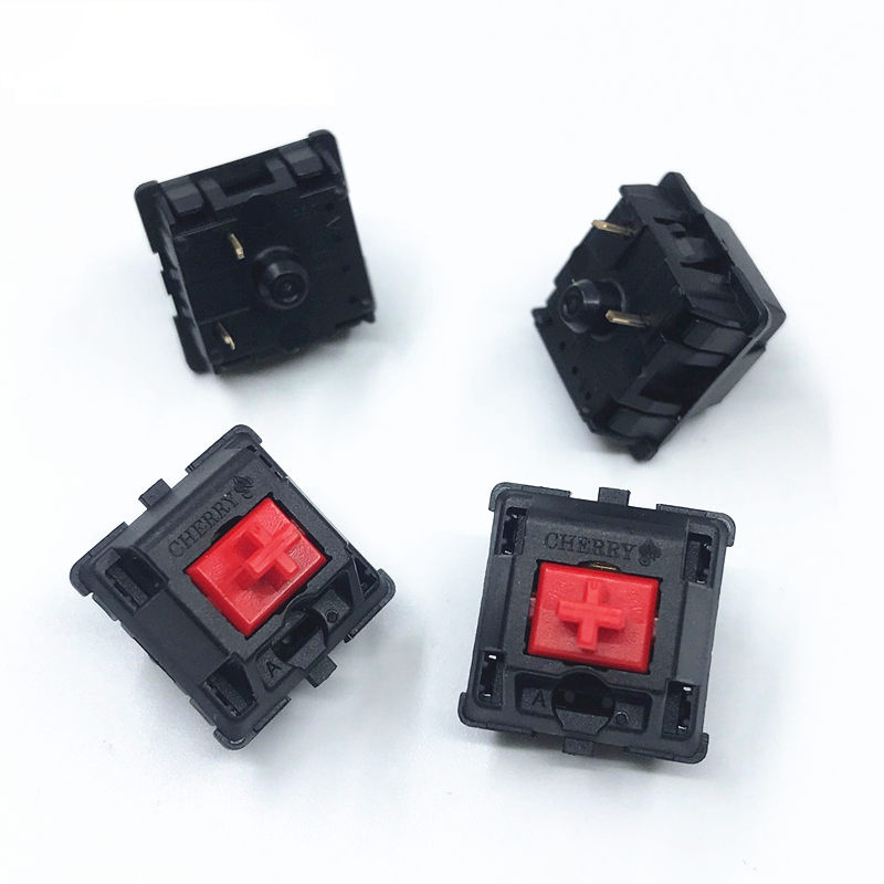 Original Cherry Hyperglide MX Mechanical Keyboard Silver Red Black Blue Brown Gray Pink White Switches with 3-pin 5-pin