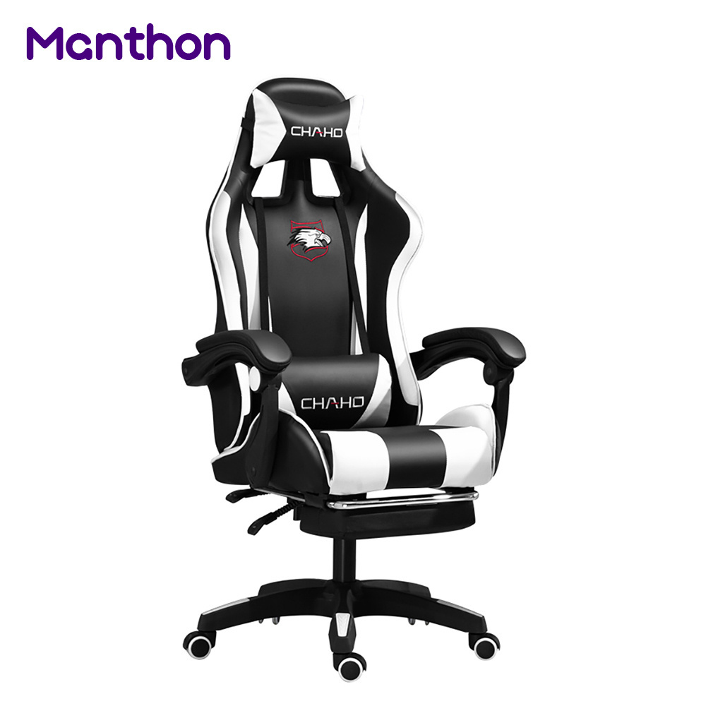 Guangdong DDP Kailin Cheap Gold and Black Kids 500K Steel Base Computer Gaming. Gaming Chair with Speaker Footrest