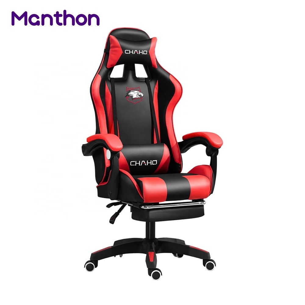 Cheap Price Custom Deals PU Leather Scorpion Pro Black and Red Office Gamer Gaming Chair for Computer PC Game