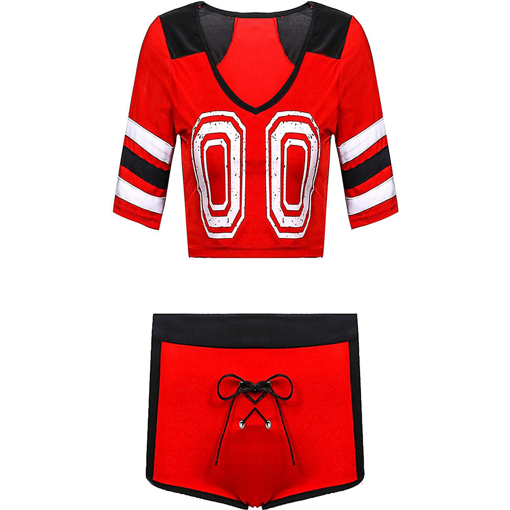 bikini type  Custom Cheerleading Uniforms Girl Competition Wholesale High quality Cheerleader Suit School Cheer Team Uniforms