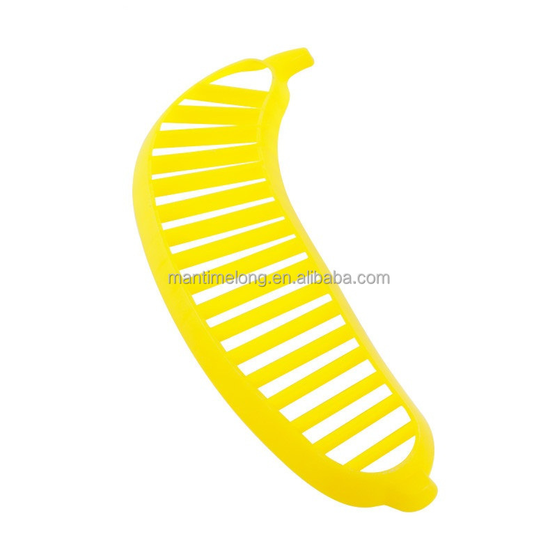 Kitchen Gadgets Plastic Banana Chip Slicer Cutter Fruit Vegetable Tools Salad Maker Cooking Tools