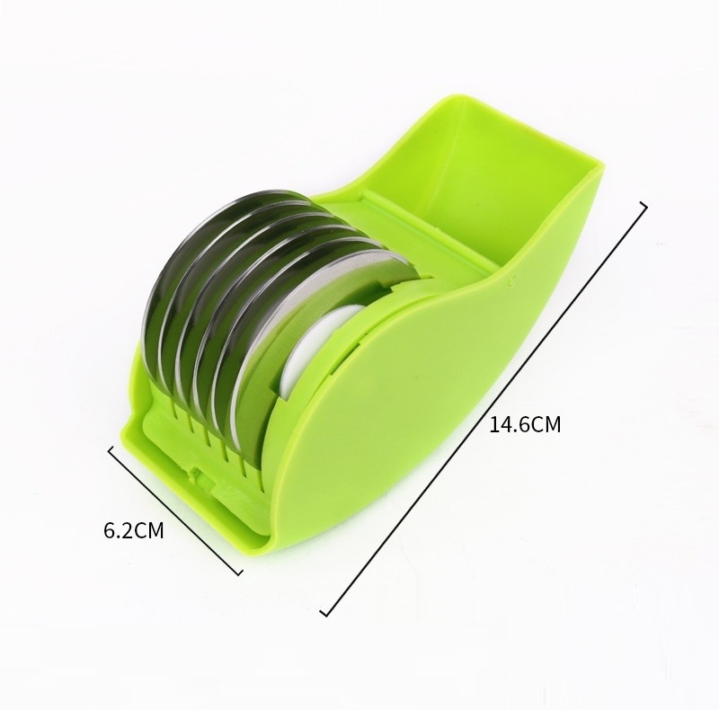 Multi-purpose creative stainless steel plastic speedy vegetable salad chopper french fry cutter