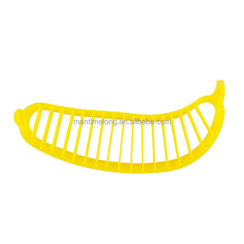 Kitchen Gadgets Plastic Banana Chip Slicer Cutter Fruit Vegetable Tools Salad Maker Cooking Tools