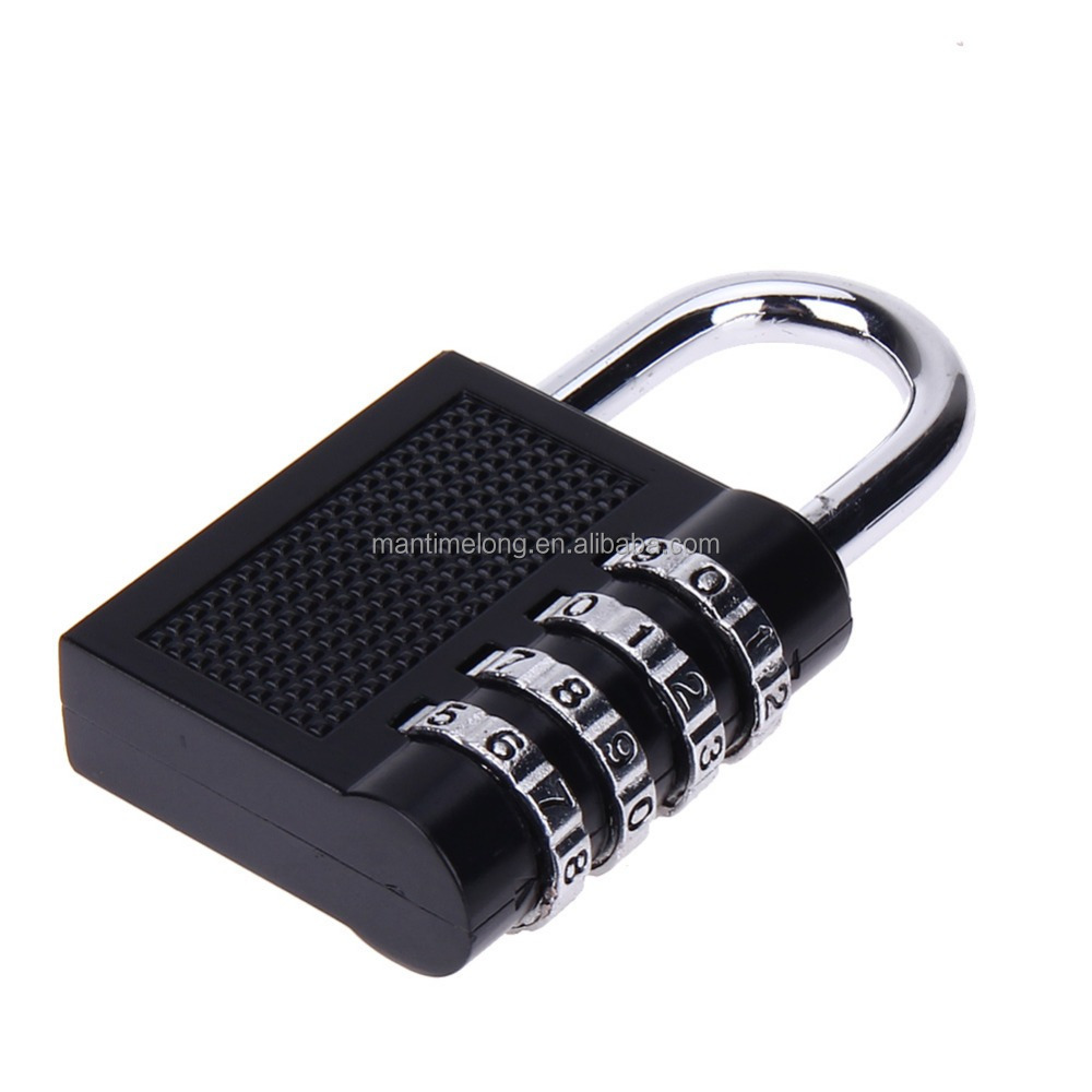 4 Digit Combination Password Lock Zinc Alloy Security Lock Suitcase Luggage Code Lock Cupboard Cabinet Locker Padlock