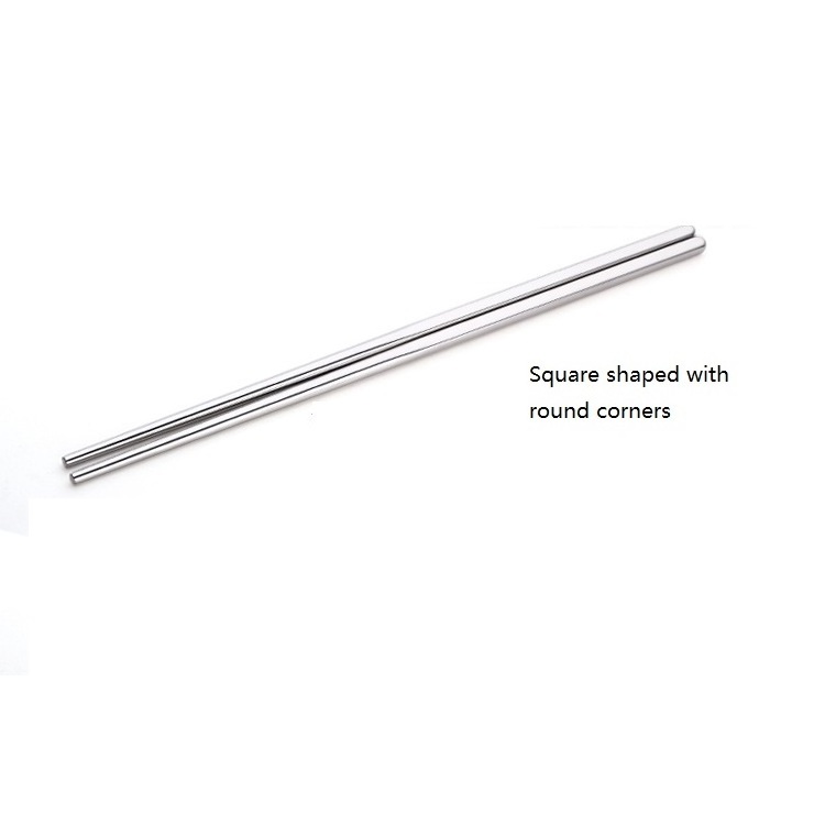 304 stainless steel metal chopsticks