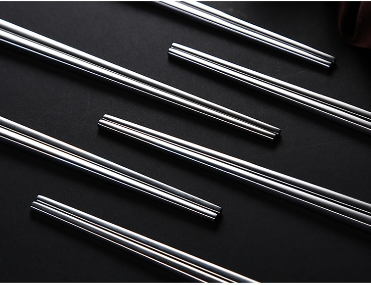 304 stainless steel metal chopsticks