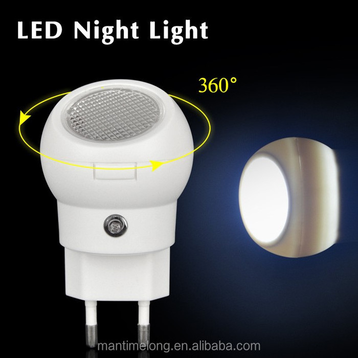 360 Degree Rotating LED Auto Sensor Smart lighting Control lamp 110V-240V Nightlight Bulb