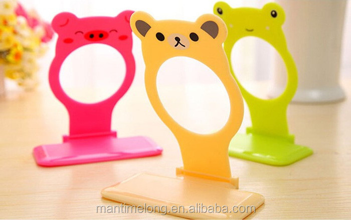 Fashion Charging rack bracket fixed more easily bear with Japanese mobile phone seat home cartoon lovely lazy